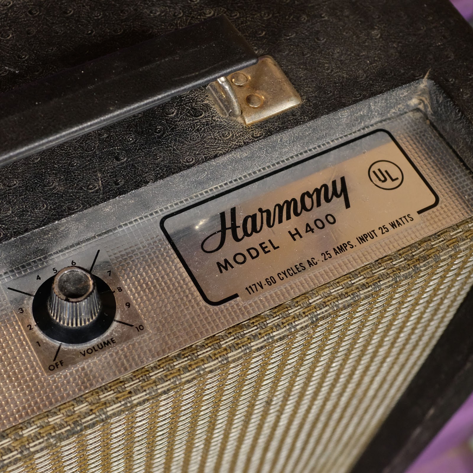 1960s Harmony H400 3w 1x8" Tube Amplifier