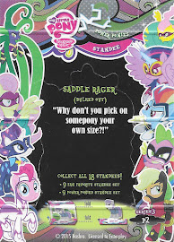 My Little Pony Saddle Rager-Bulked out Series 3 Trading Card