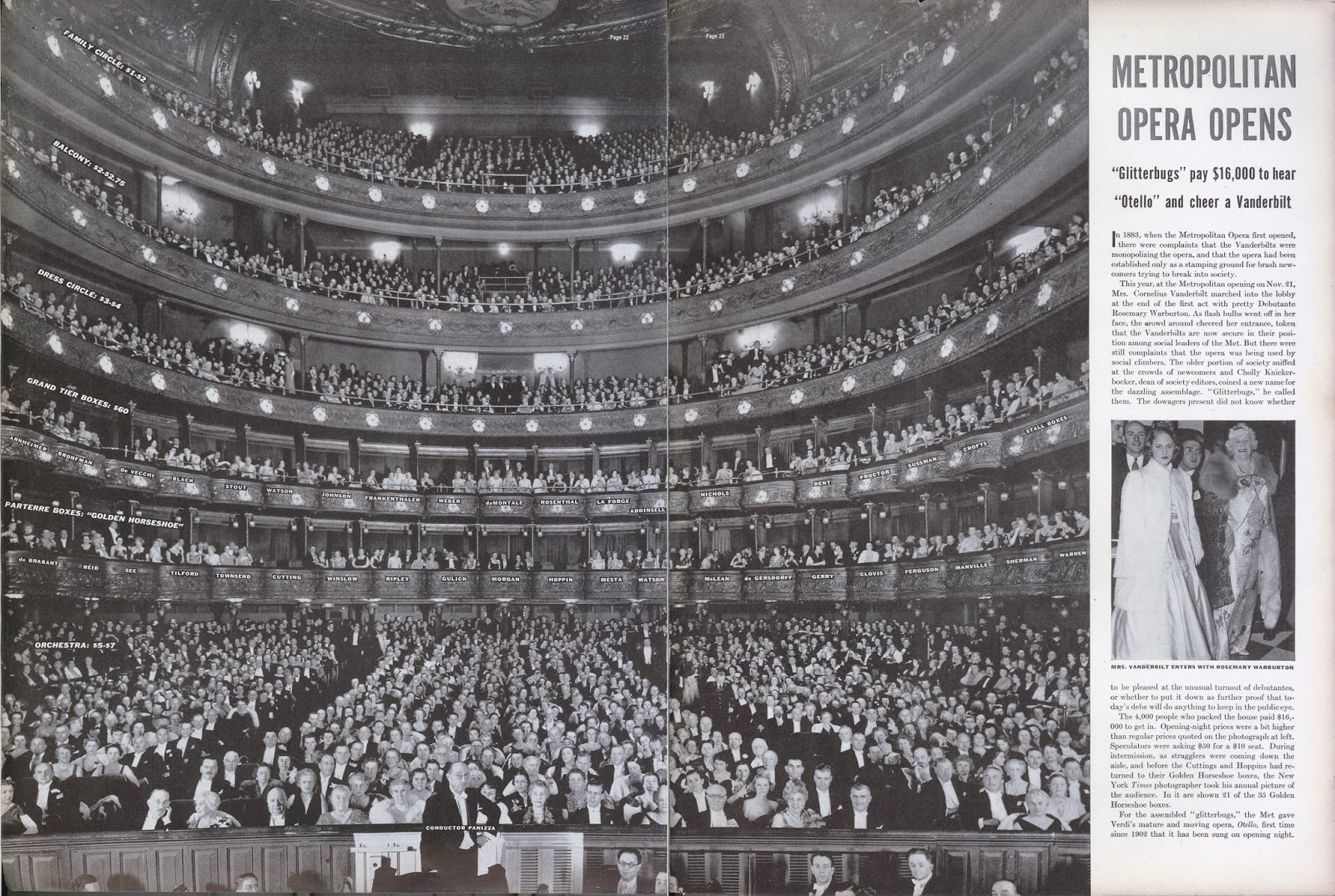 pArts History of the Metropolitan Opera's Opening Nights