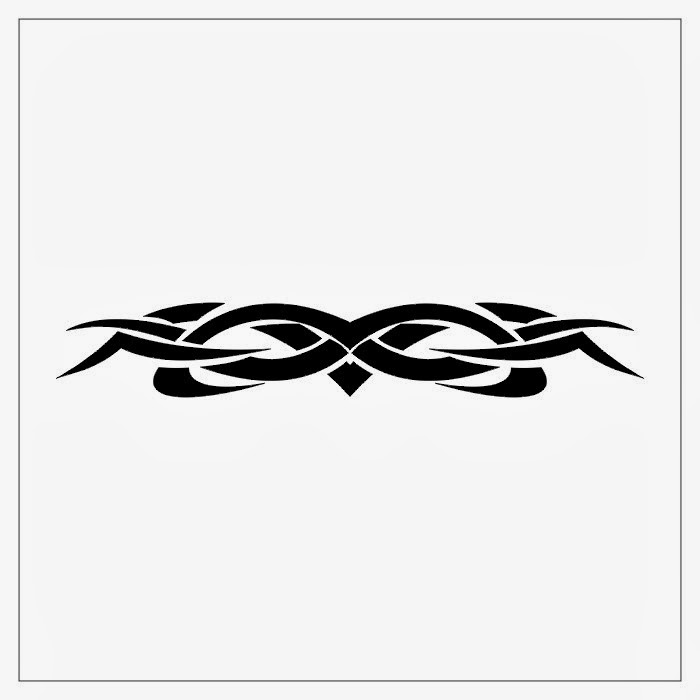 Тату эскиз кельтский браслет