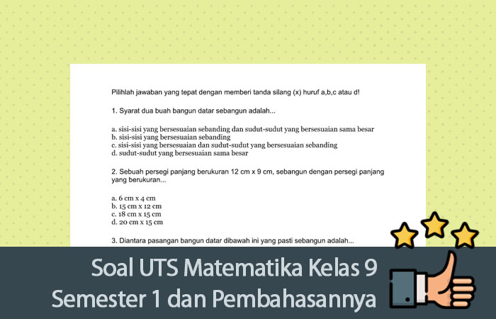 Soal Soal