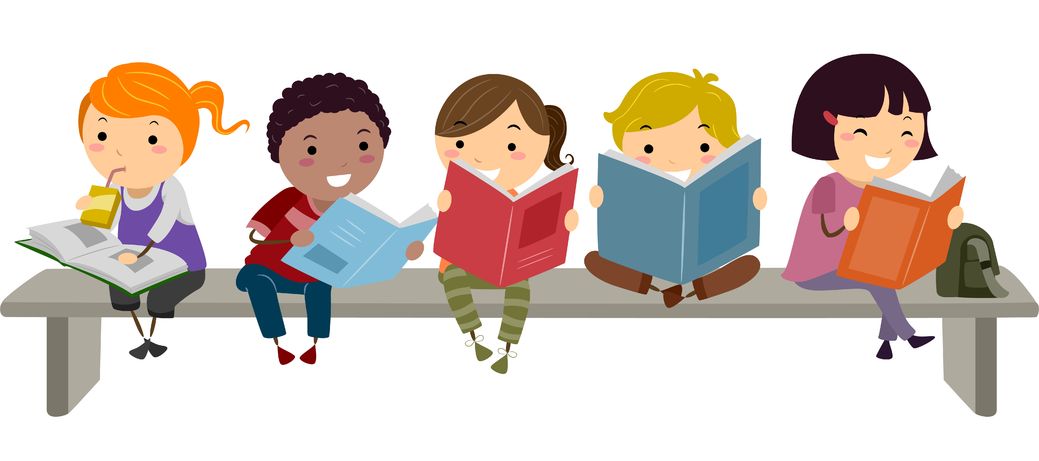 Картинки чтение книги дети на прозрачном фоне