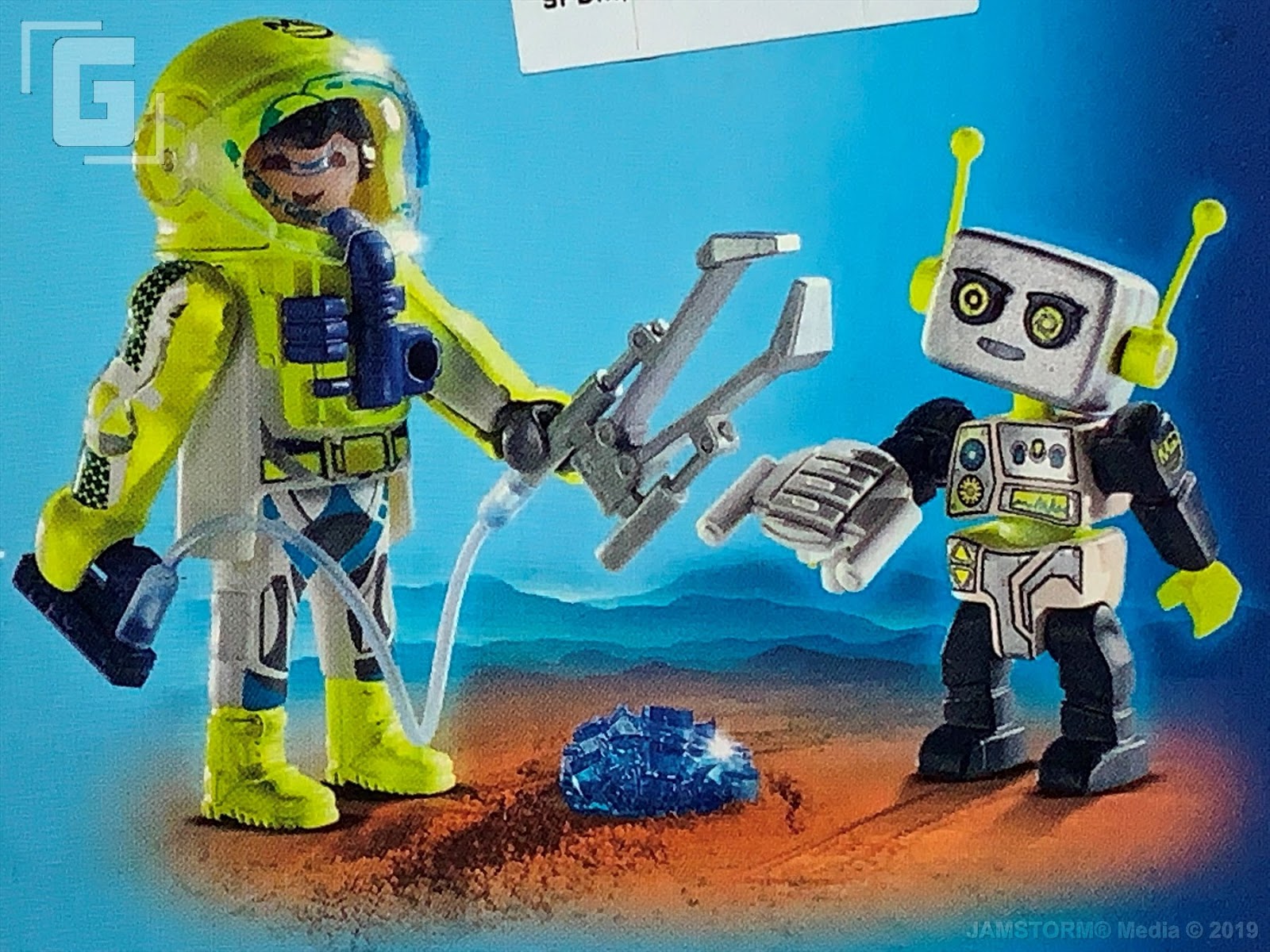 Playmobil Duo Pack 9492 Space Astronaut Roboter 