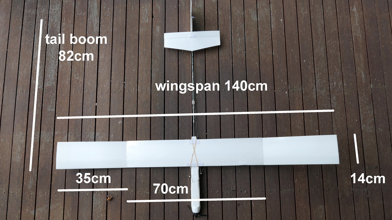 Newton Airlines 3mm depron thermal glider