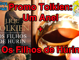 Promo Especial Tolkien: Réplica do Um Anel + Livro Os Filhos de Húrin