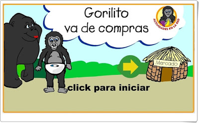 GORILITO VA DE COMPRAS (Alimentos de Educación Infantil)