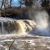 Cataract Falls, Cataract, IN: Upper Falls Hike and Lower Falls Flooded