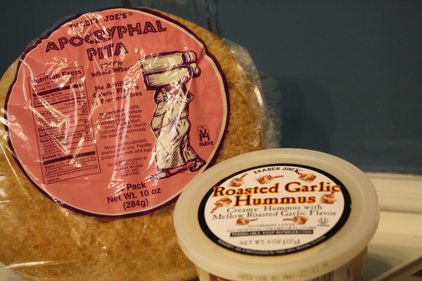 What's Good at Trader Joe's? Trader Joe's Apocryphal Pita and Roasted