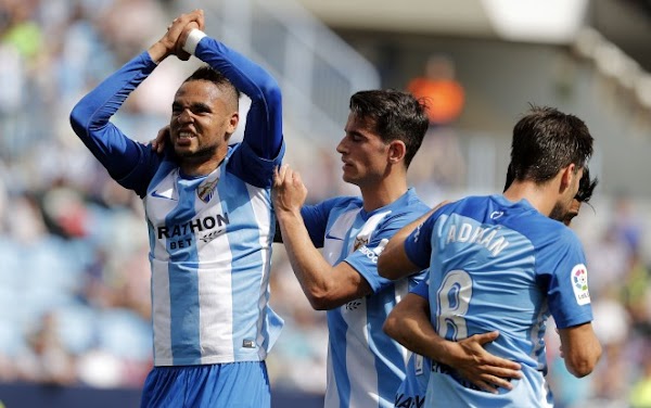 El Málaga consigue los puntos ante la Real Sociedad (2-0)