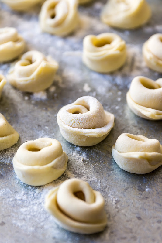 Milk and Honey Homemade Goat Cheese Tortellini with a Simple Fresh