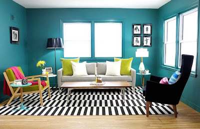 41 Warna Cat Ruangan Tamu yang Bagus dan Menarik Paling 