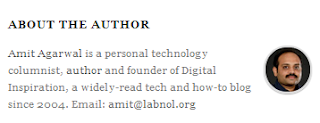short bio of author of labnol 