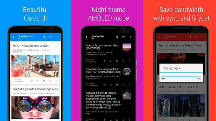 Sync for reddit