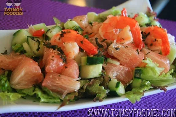 shrimp pomelo thai salad