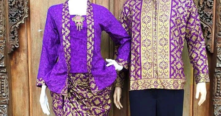 baju batik couple akad nikah 