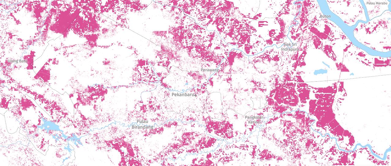 Data Kehilangan Tutupan Pohon 2000-2018