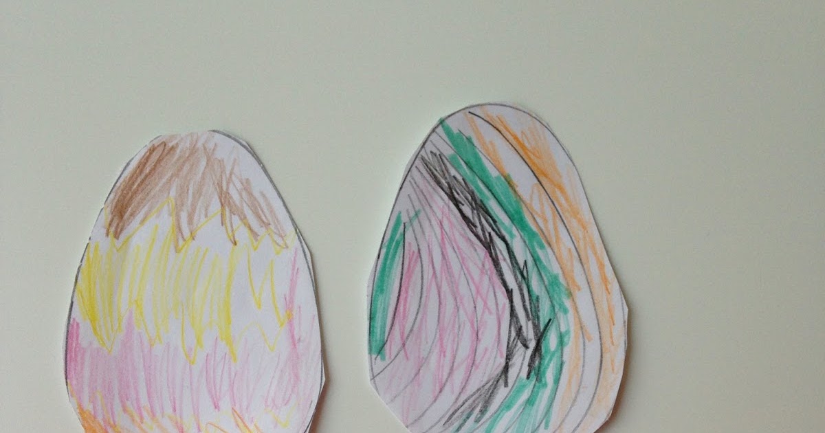 Our Montessori Story Metal Inset Easter Eggs