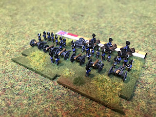 Baccus figures of the Royal Horse Artillery 
