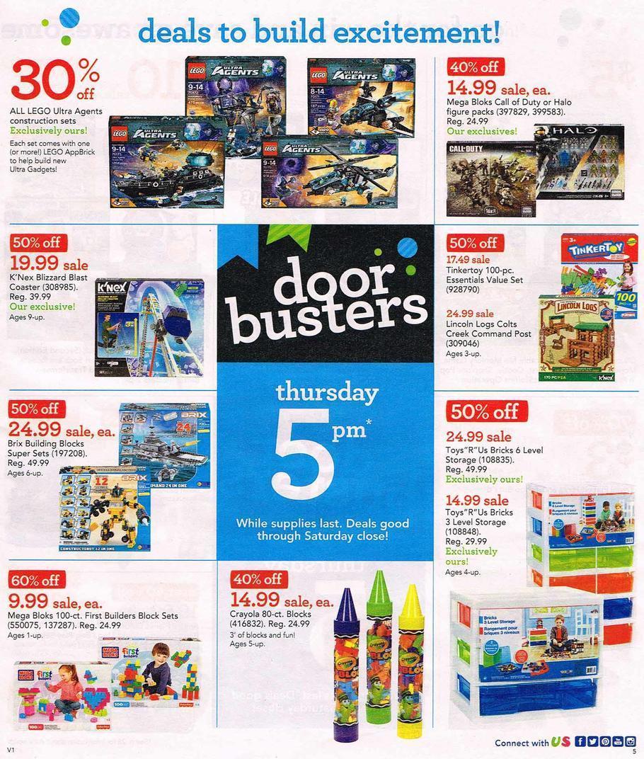 Toys R Us Black Friday Sale Ad 2015 | Deals, Discounts ...