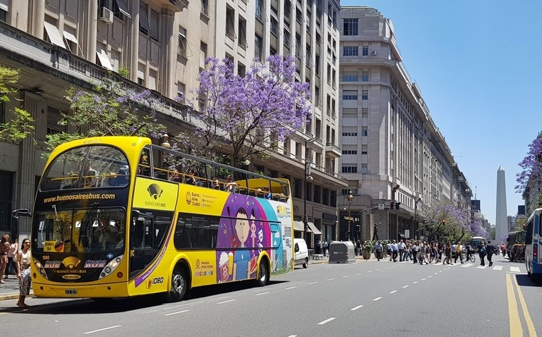 Ônibus turístico de Buenos Aires