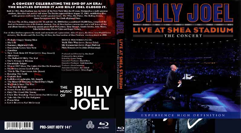 BLURAY.LIVE.CONCERT Billy Joel Live at shea Stadium