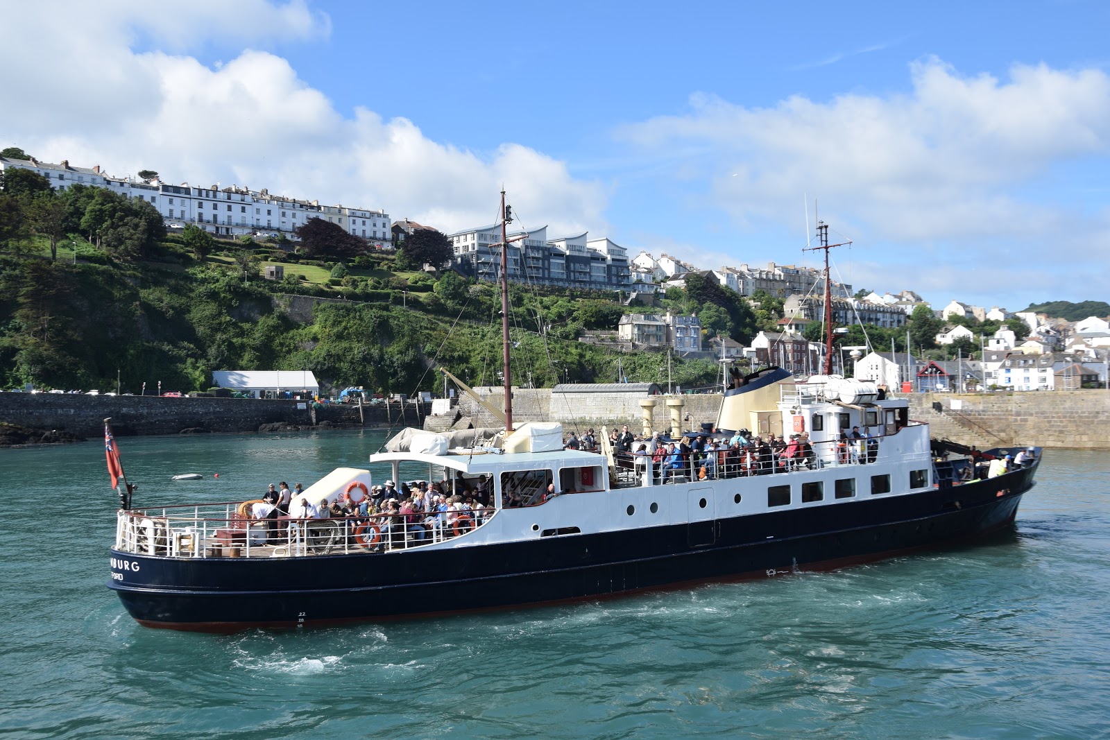 Loading the "OLDENBURG" and closeup views of the ship