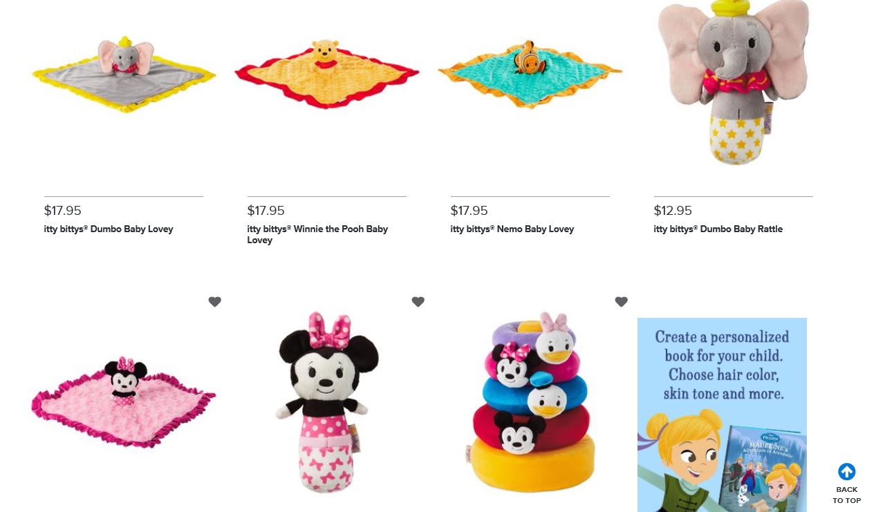 Itty Bittys Corner Itty Baby Online Store