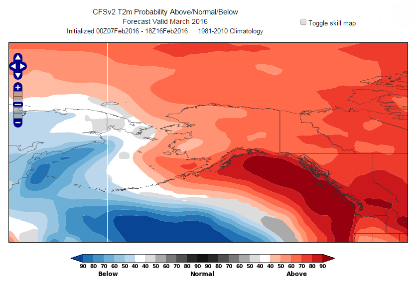Deep Cold Alaska Weather & Climate Seasonal Forecast