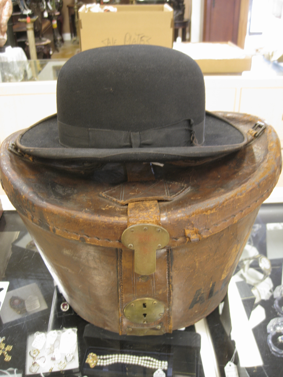 Antiques, Art, and Collectibles Antique Hats, Derby hat and silk top