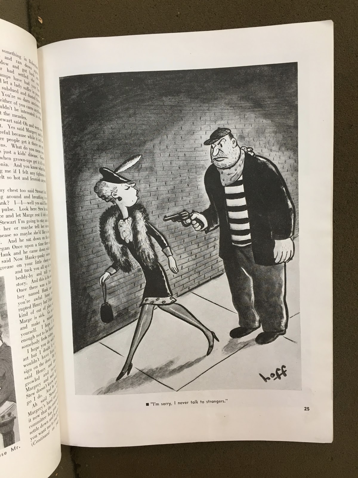 Attempted Bloggery: Syd Hoff in College Humor, March 1939