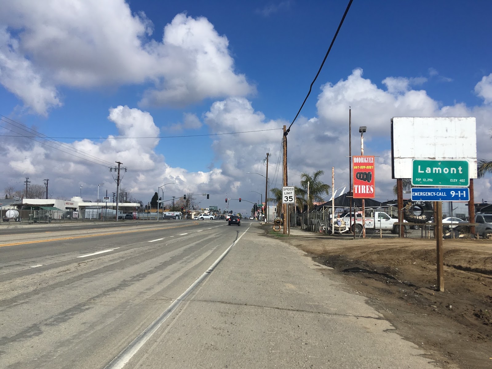 California State Route 184; the Weedpatch Highway