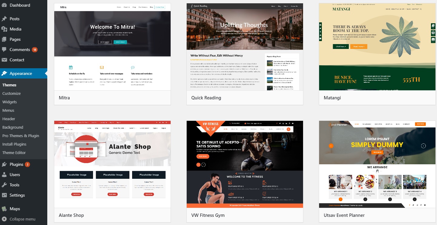 WordPress Themes WordPress Themes