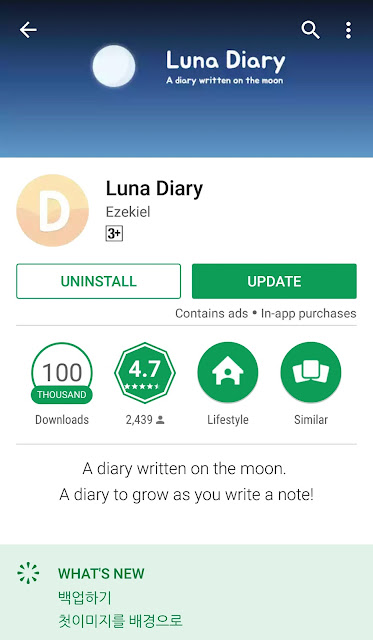 luna diary