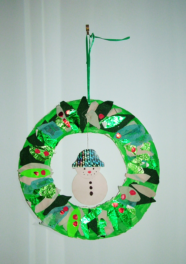 Art Project 4  How to make a Christmas Mobile Decoration