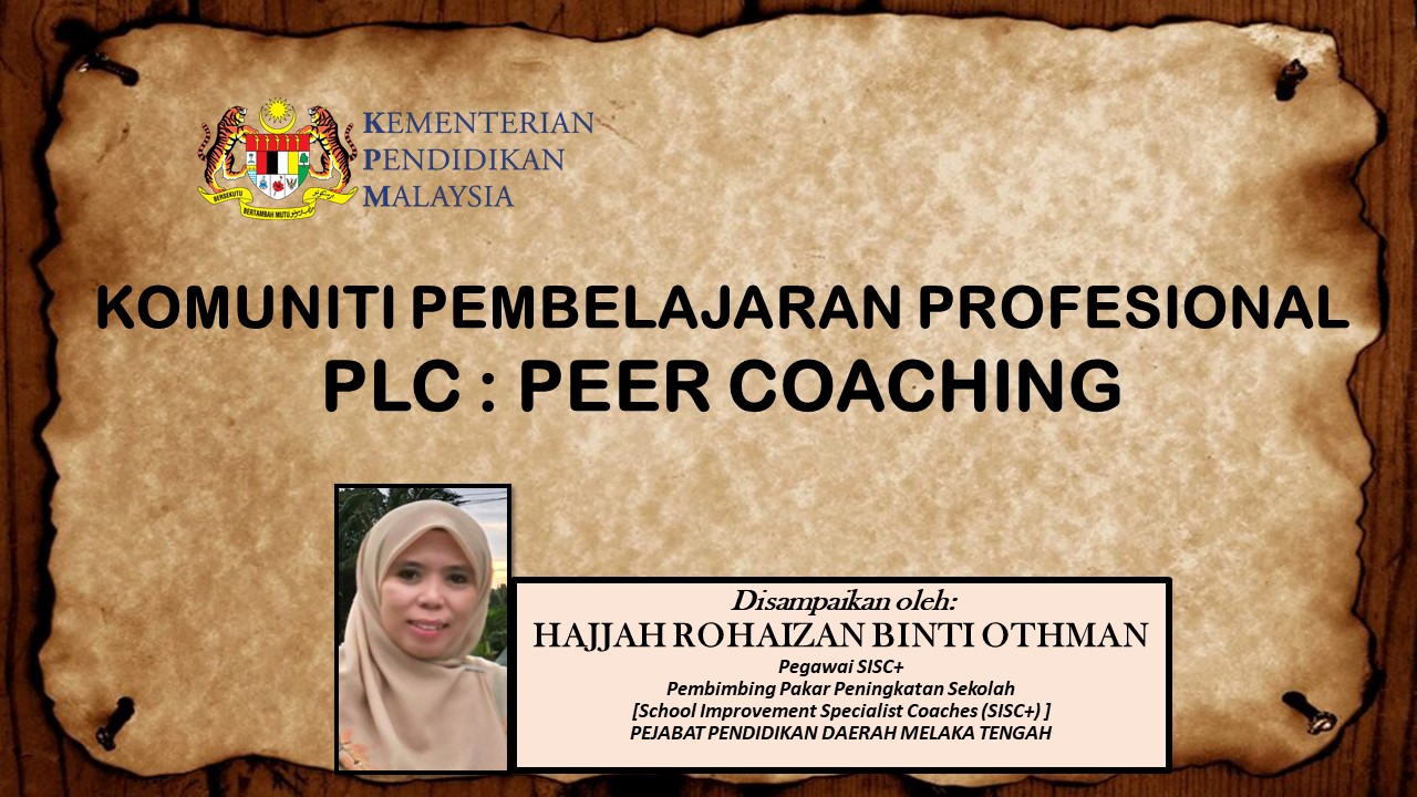 PLC- Komuniti Pembelajaran Profesional