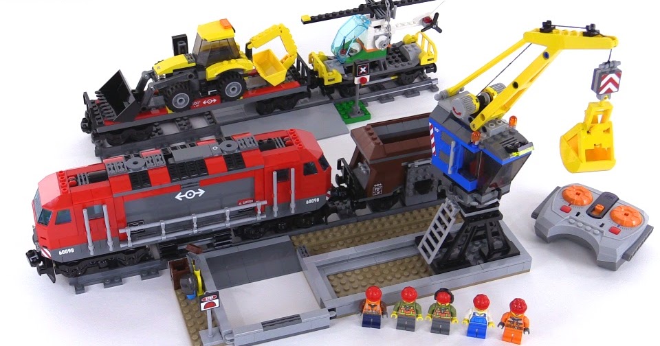 ryste Kriger Leonardoda JANGBRiCKS LEGO reviews & MOCs: LEGO City 2015 Heavy Haul Train review! set  60098