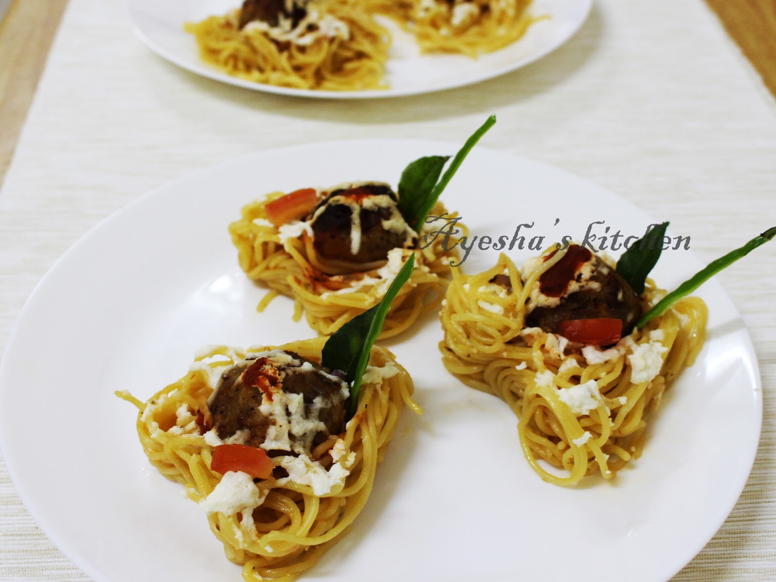 PASTA RECIPES SPAGHETTI MEAT BALLS