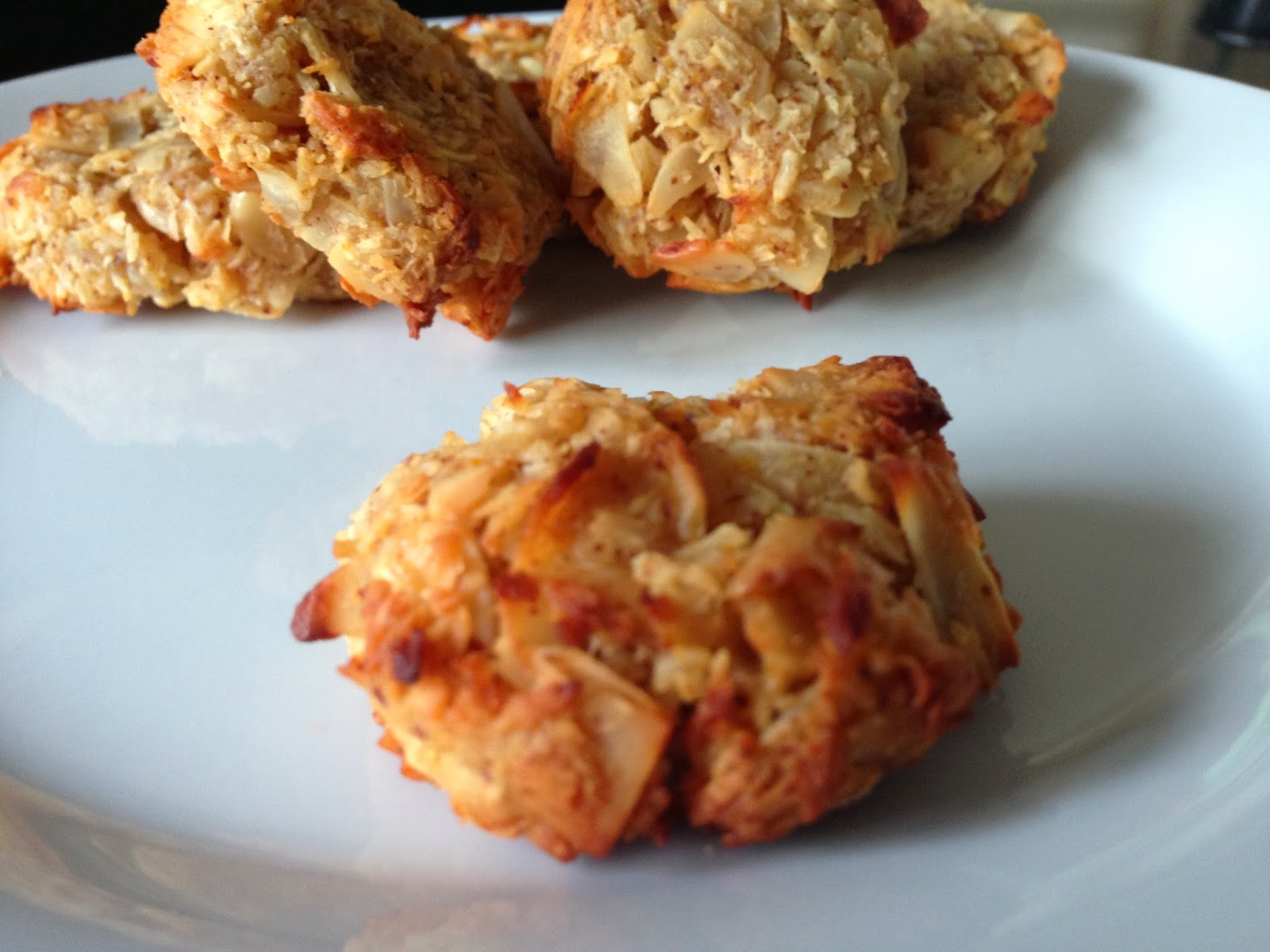 Grabbing life by the kettlebells... Coconut cookies