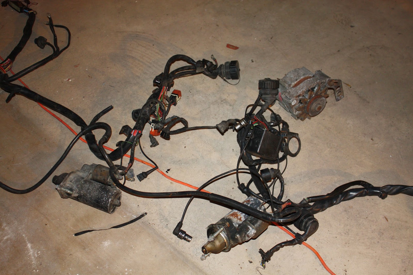 KrEvCon BMW Parts Complete 325"i" Harness with attached Ignition