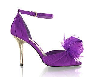 Muslim fashion 2012 | Fashion Wallpaers 2013: Purple wedding shoes (1)