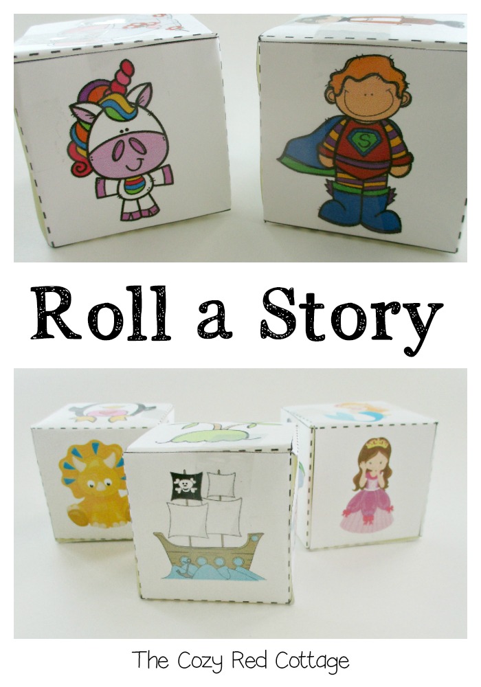 The Cozy Red Cottage Roll a story...Story Dice.