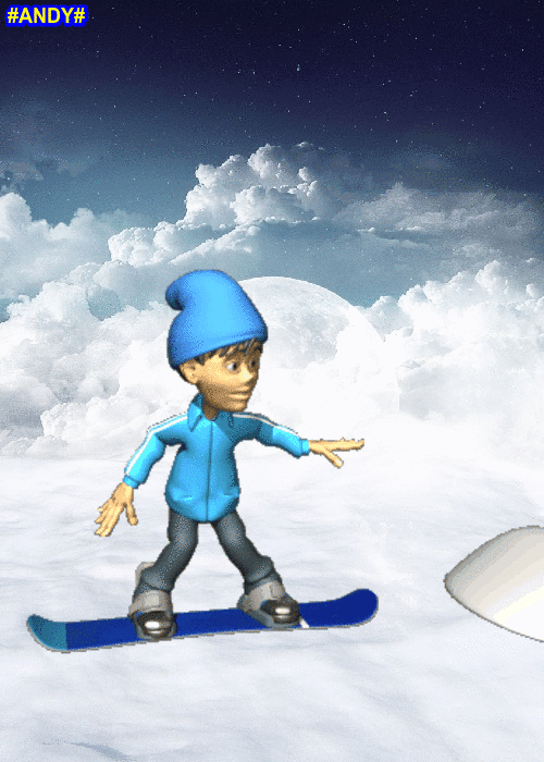 Gif animados andy Gif animado de un chico haciendo snowboard