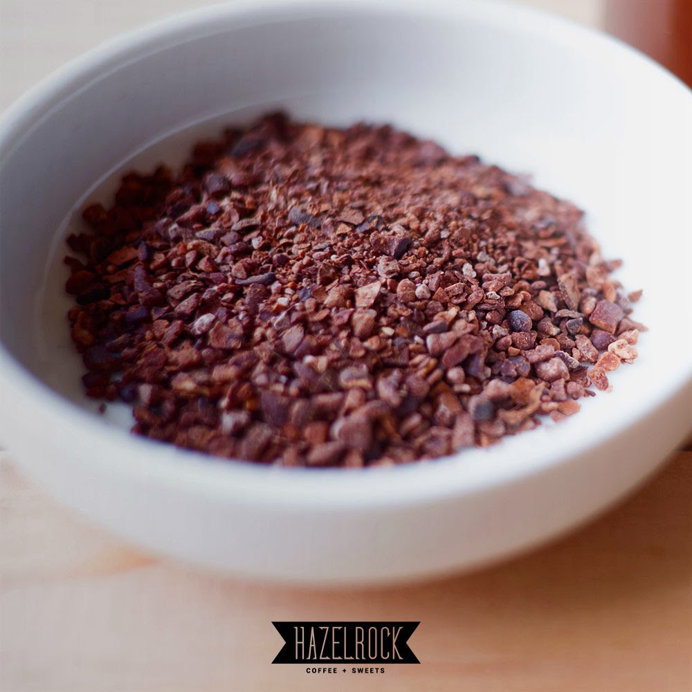 HAZELROCK Coffee + Sweets BREWING WITH CACAO NIBS