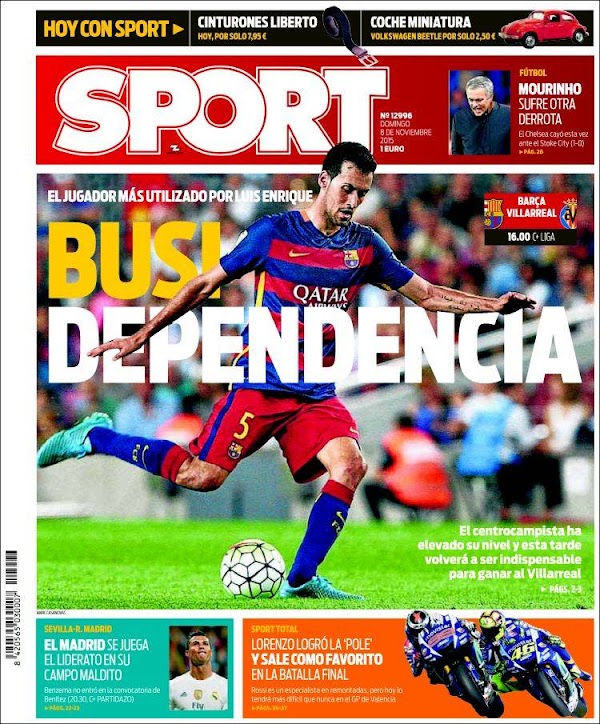 FC Barcelona, Sport: "Busi dependencia"
