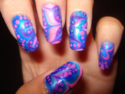 nails water marble nail designs marbling butterfly creative credit marbled carly ms california