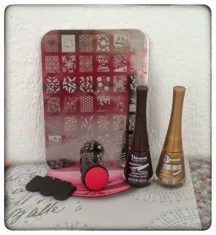 Nailart spécial Halloween stamping Nailart spécial Halloween stamping