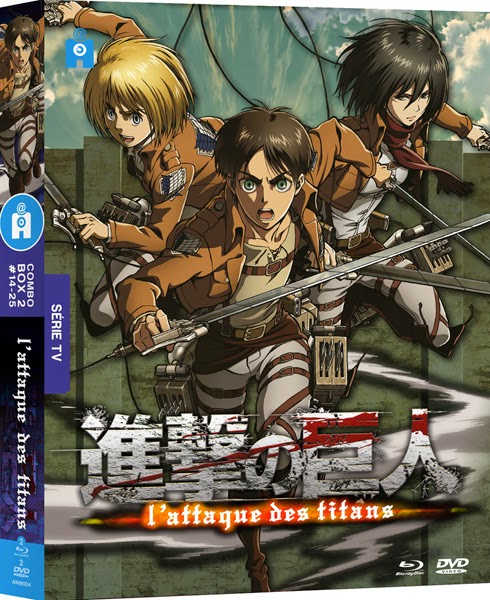 L Attaque Des Titans Seconde Partie Carnet de Pop-Culture !: L'Attaque des Titans (2013) - Coffret partie II