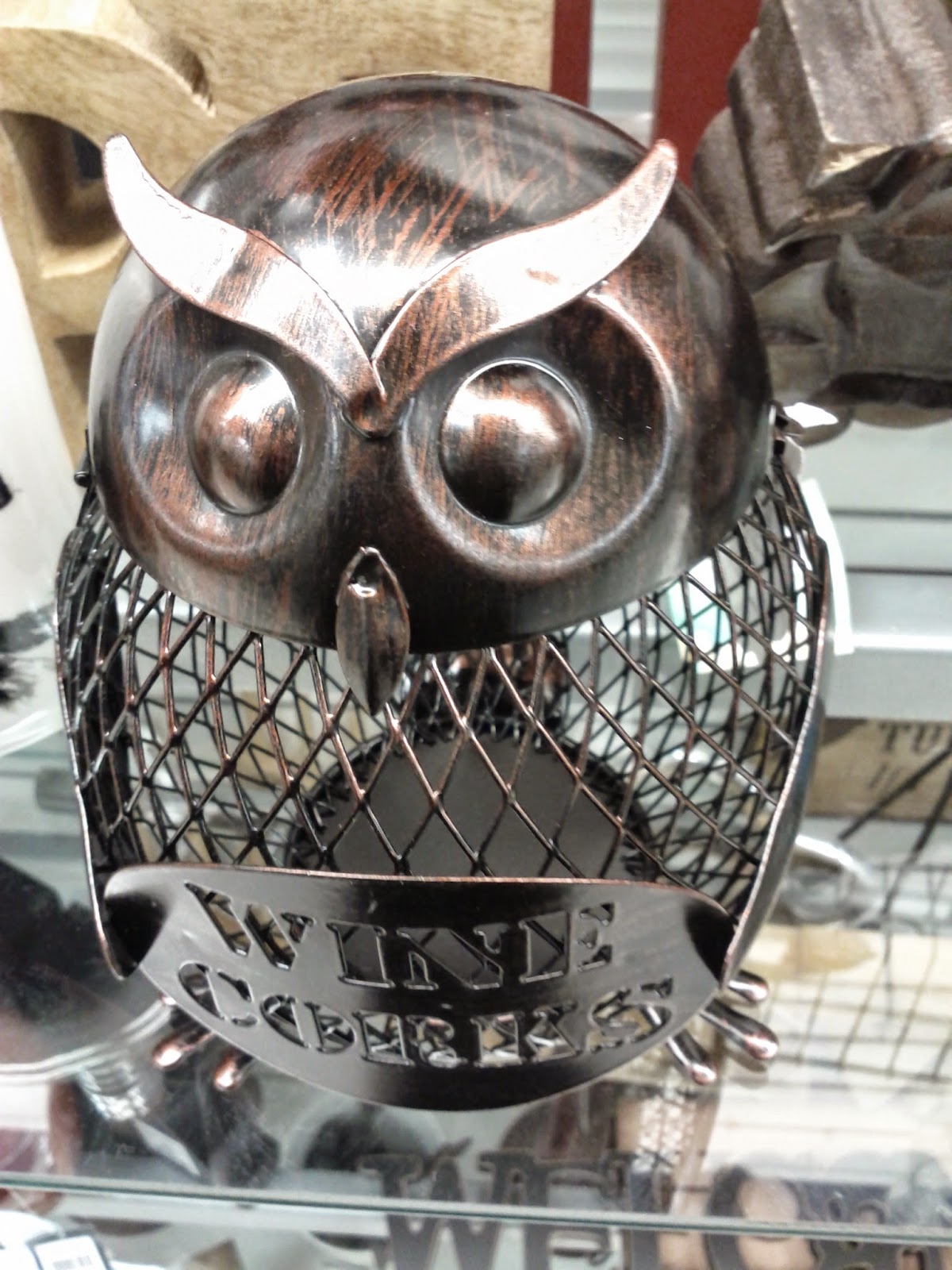Toronto things Owl Wine Cork holder