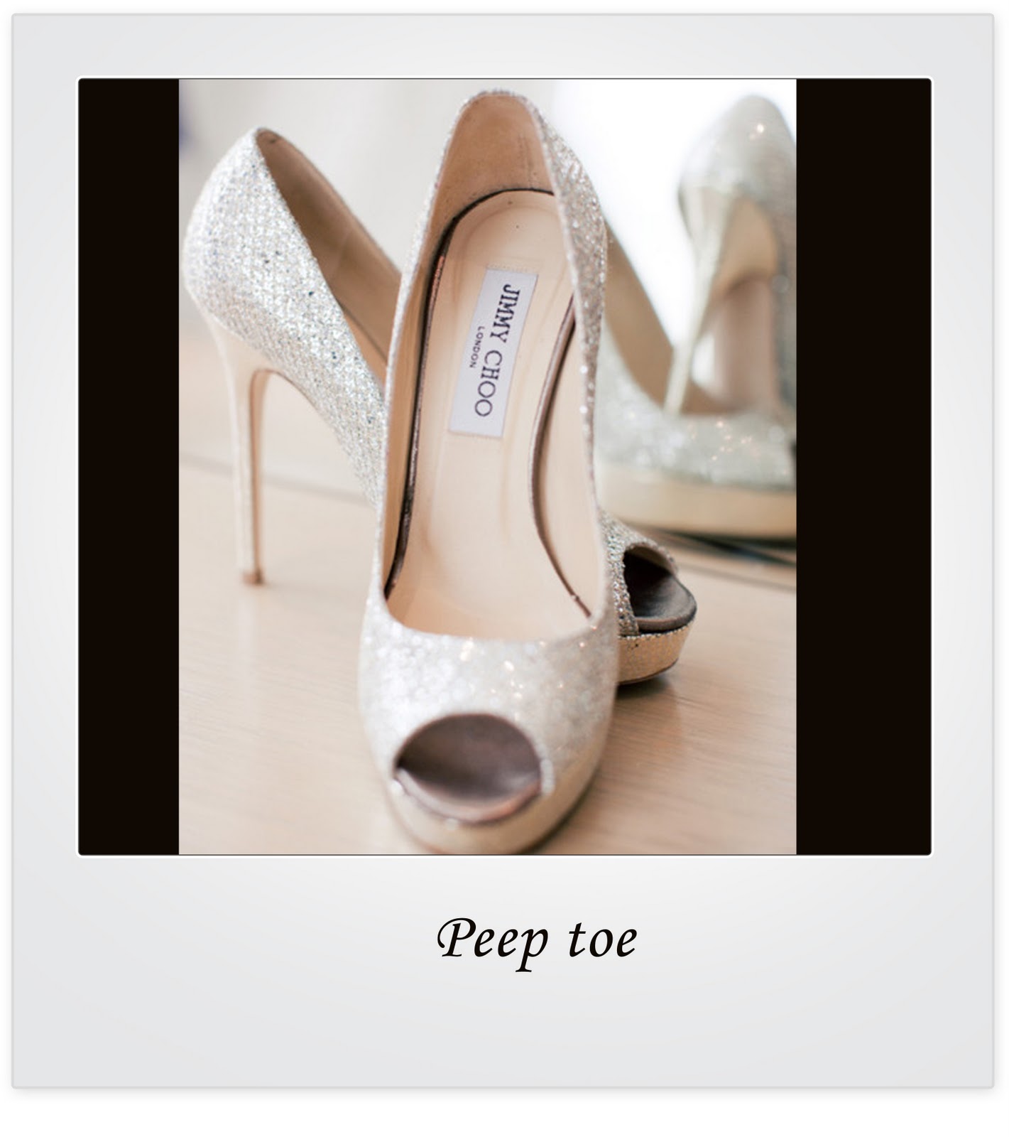 The perfect wedding shoes Jimmy Choo Confetti.co.uk