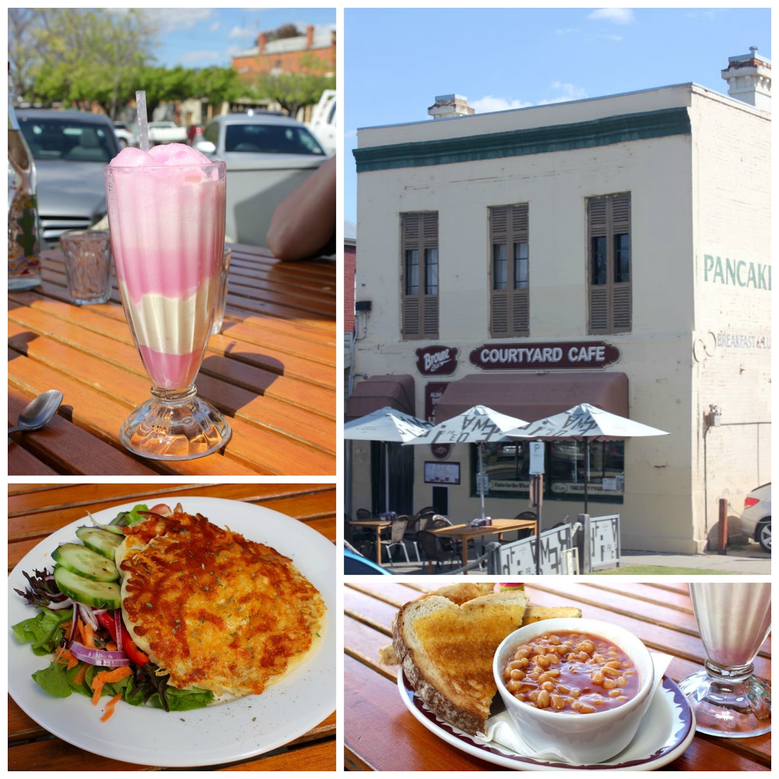 Green Gourmet Giraffe Echuca holiday, and what we ate